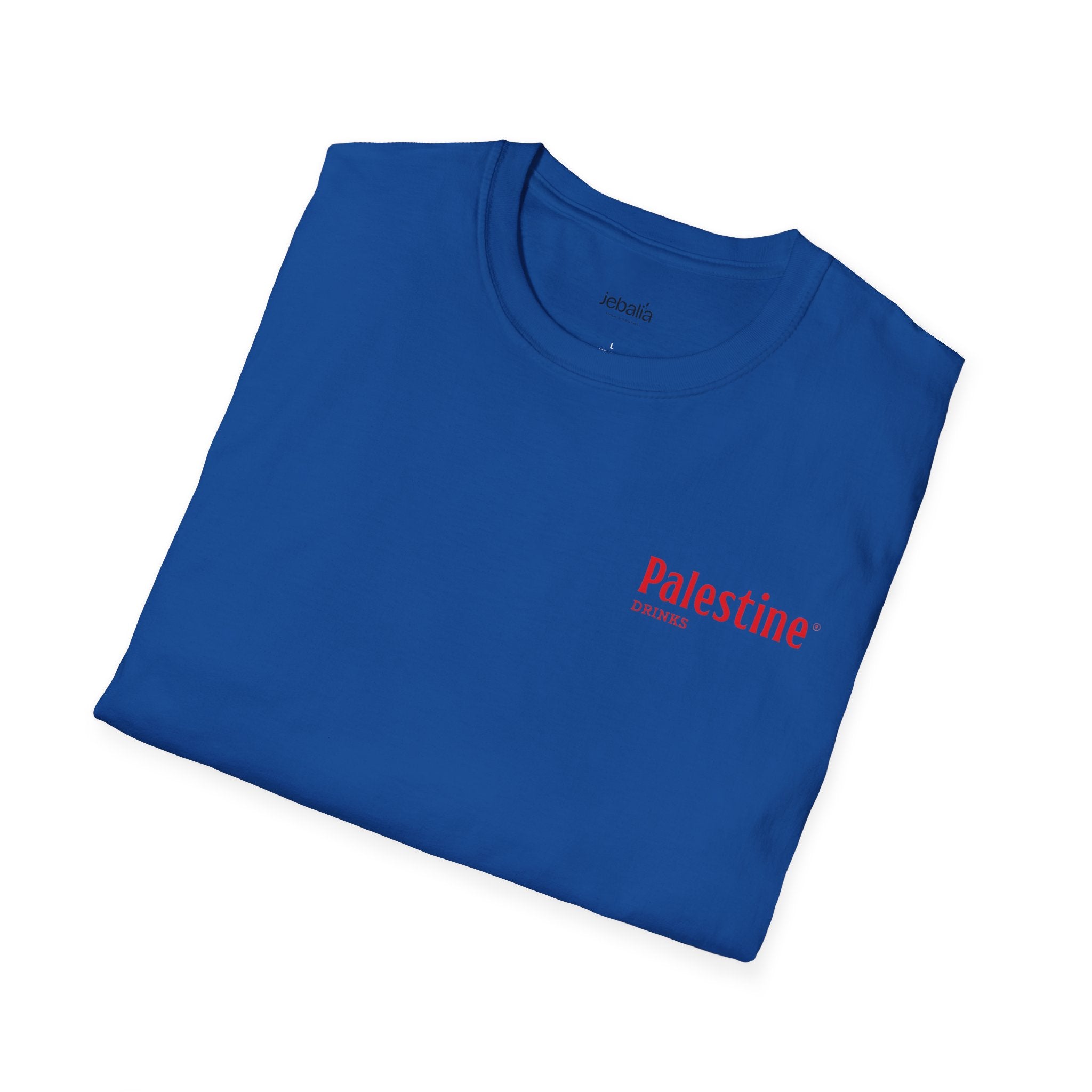 T-shirt Homme Palestine drinks - 100% coton