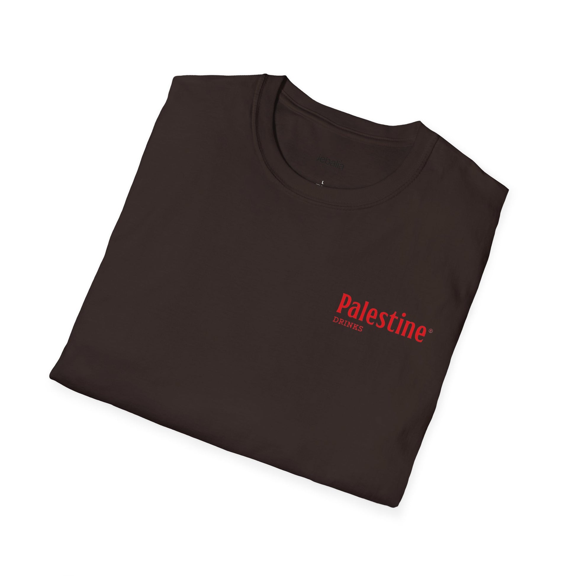 T-shirt Homme Palestine drinks - 100% coton
