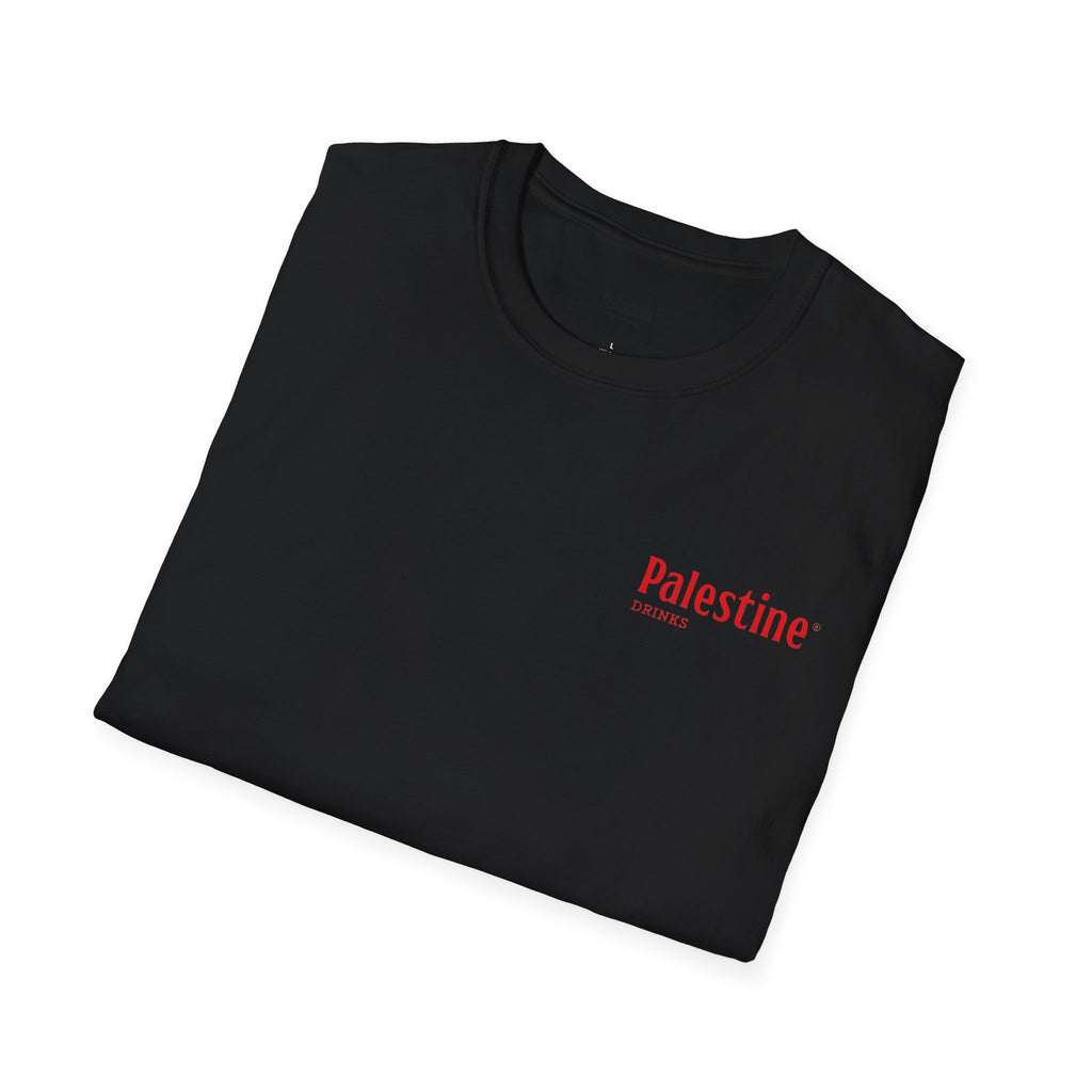 T-shirt Homme Palestine drinks - 100% coton