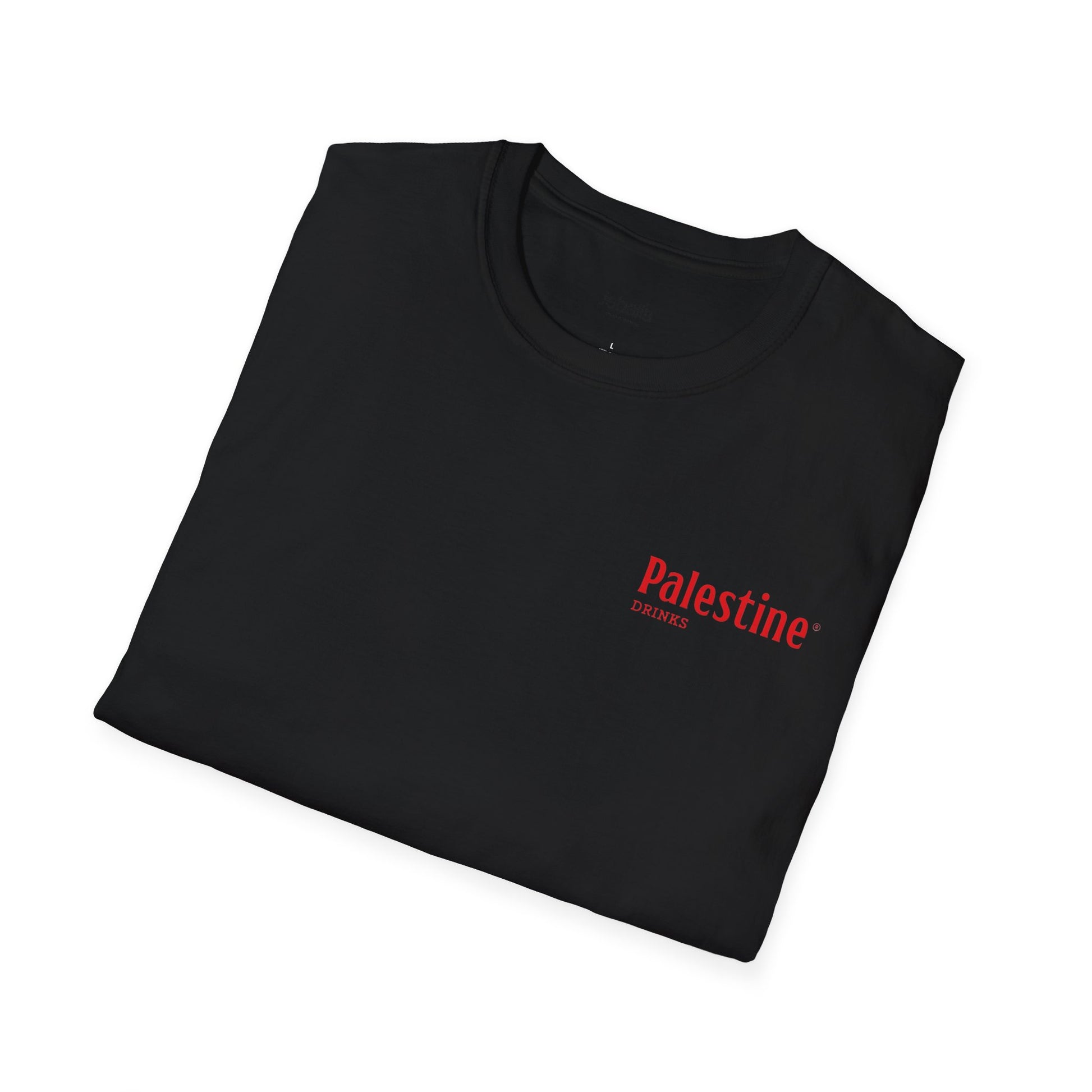 T-shirt Homme Palestine drinks - 100% coton