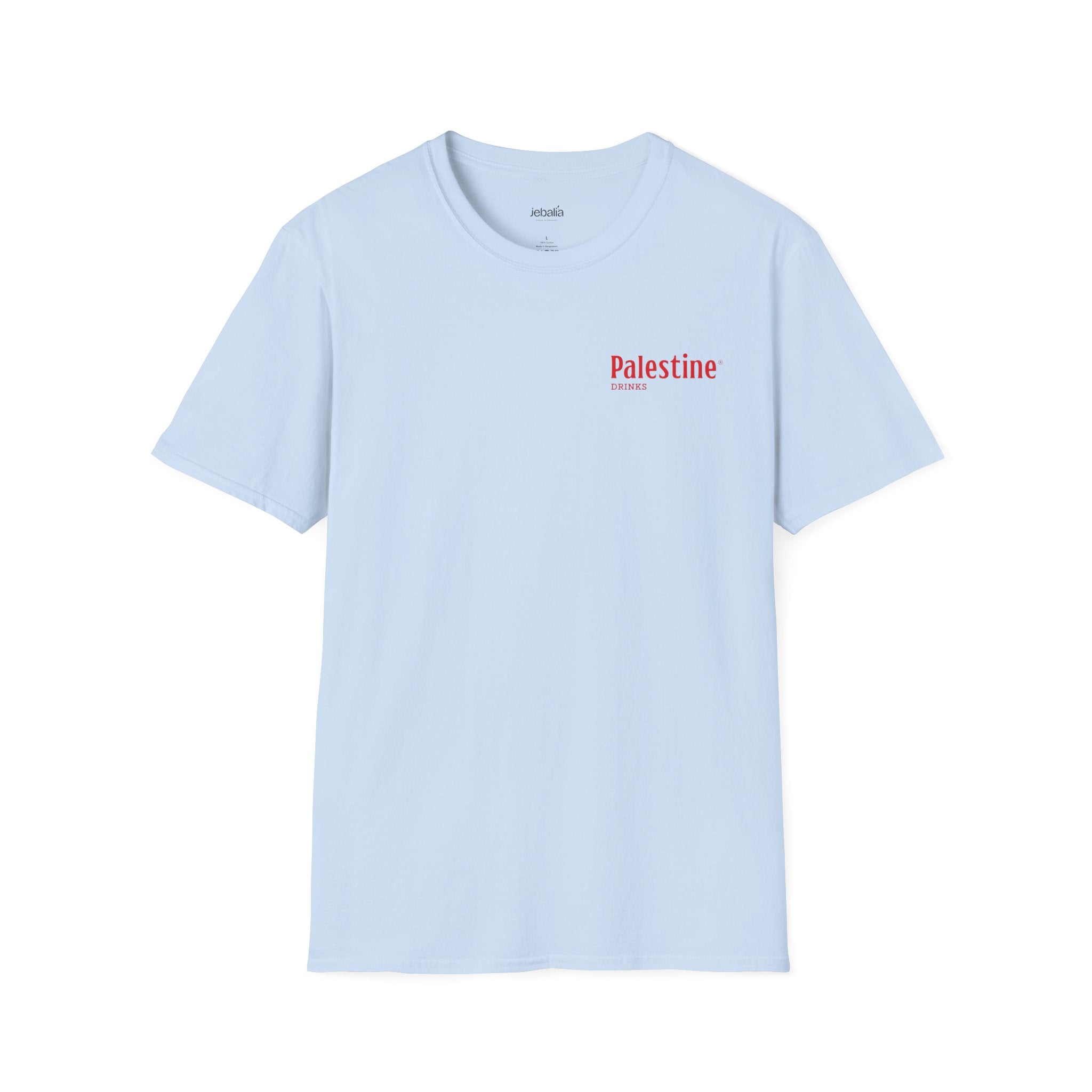 T-shirt Homme Palestine drinks - 100% coton