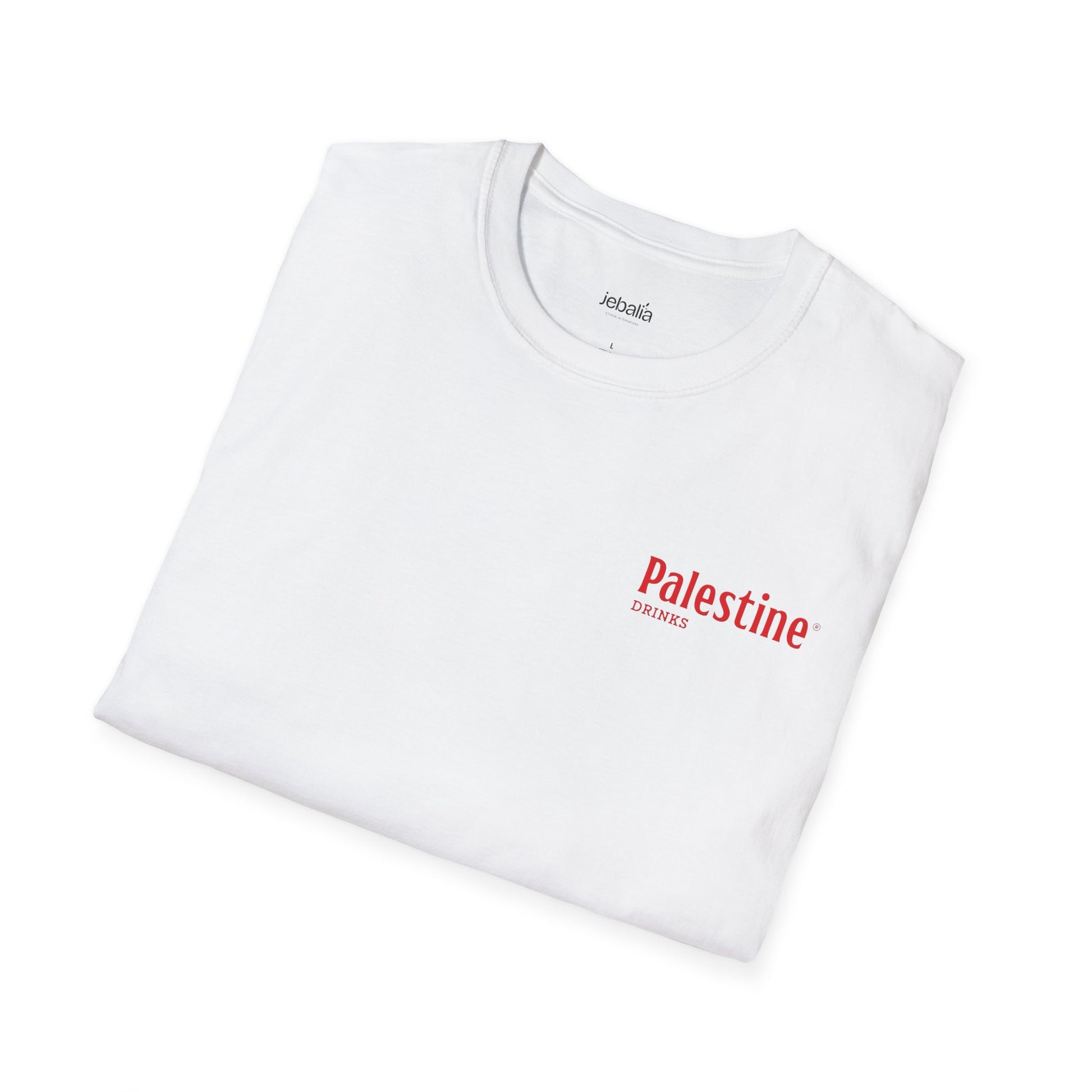 T-shirt Homme Palestine drinks - 100% coton