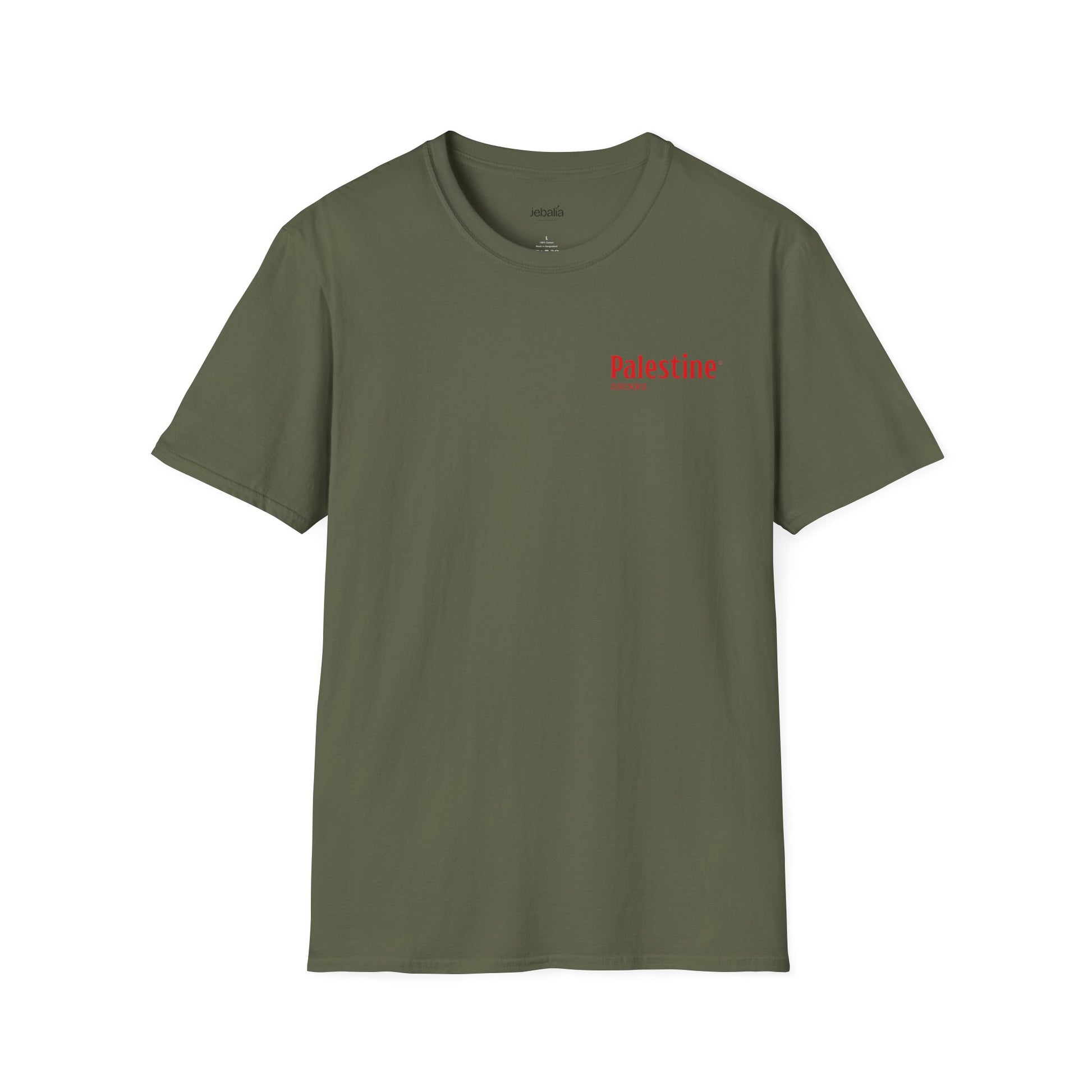 T-shirt Homme Palestine drinks - 100% coton