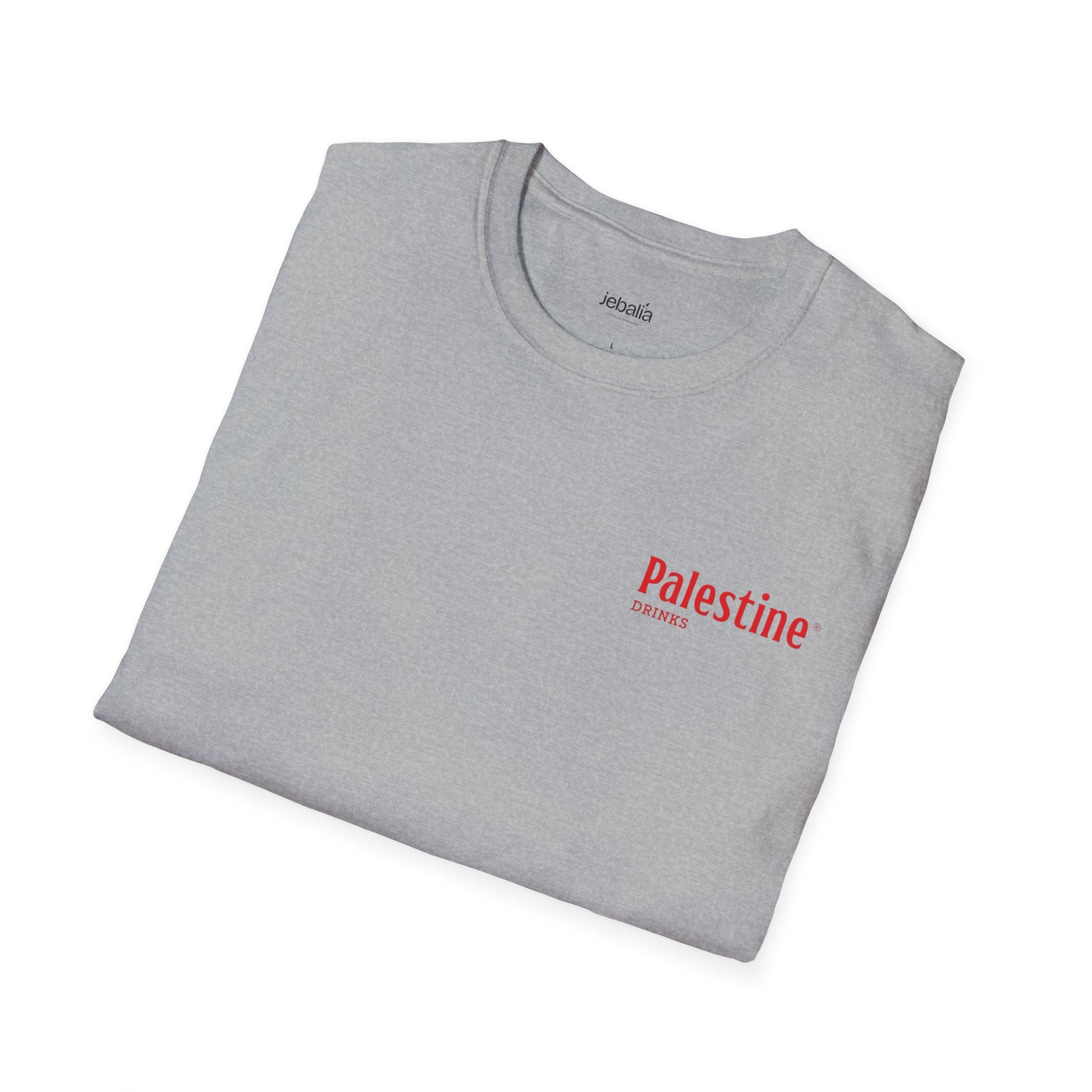 T-shirt Homme Palestine drinks - 100% coton