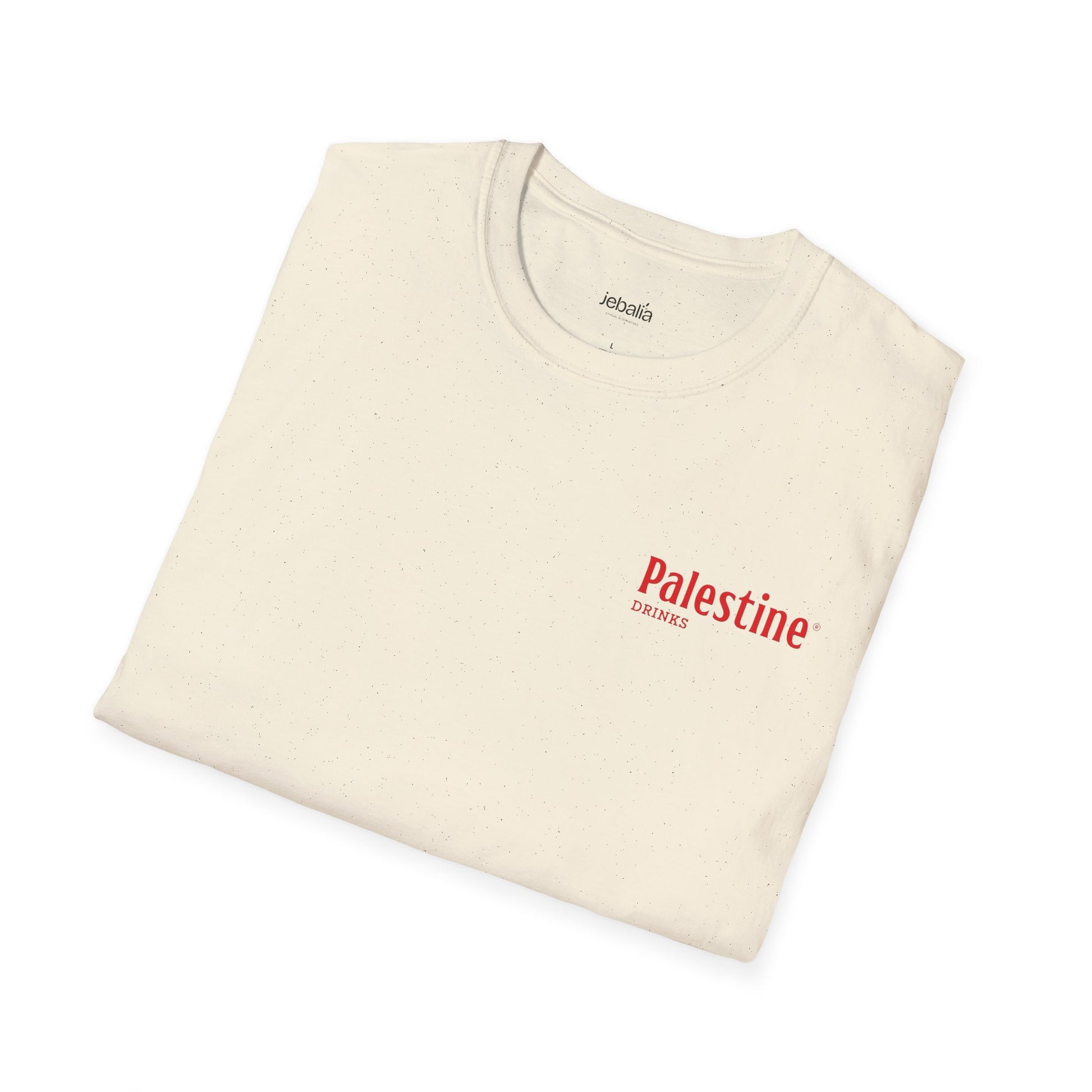T-shirt Homme Palestine drinks - 100% coton
