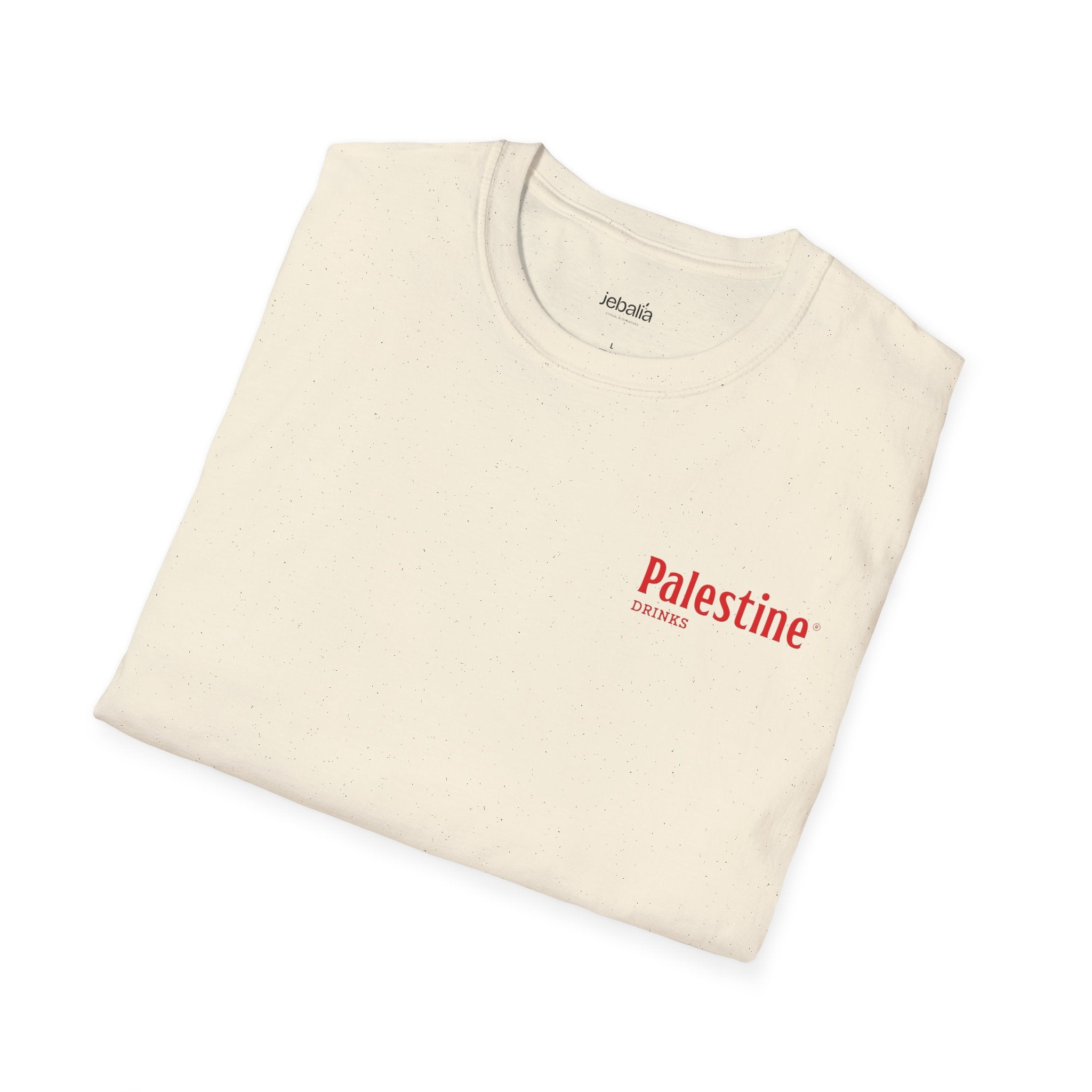 T-shirt Homme Palestine drinks - 100% coton