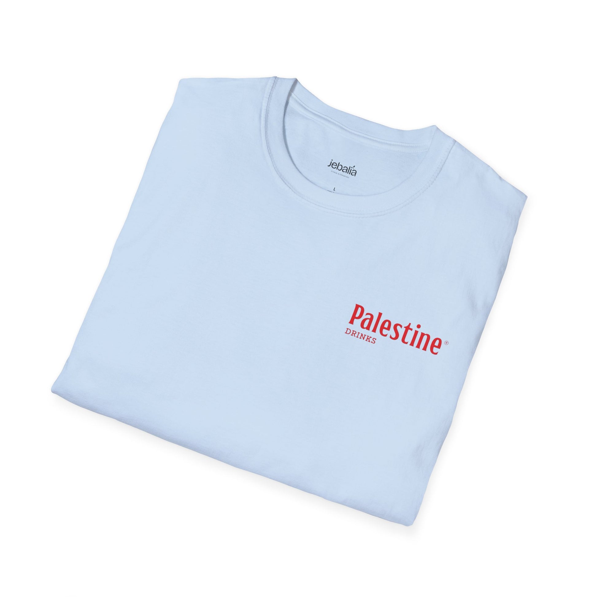 T-shirt Homme Palestine drinks - 100% coton