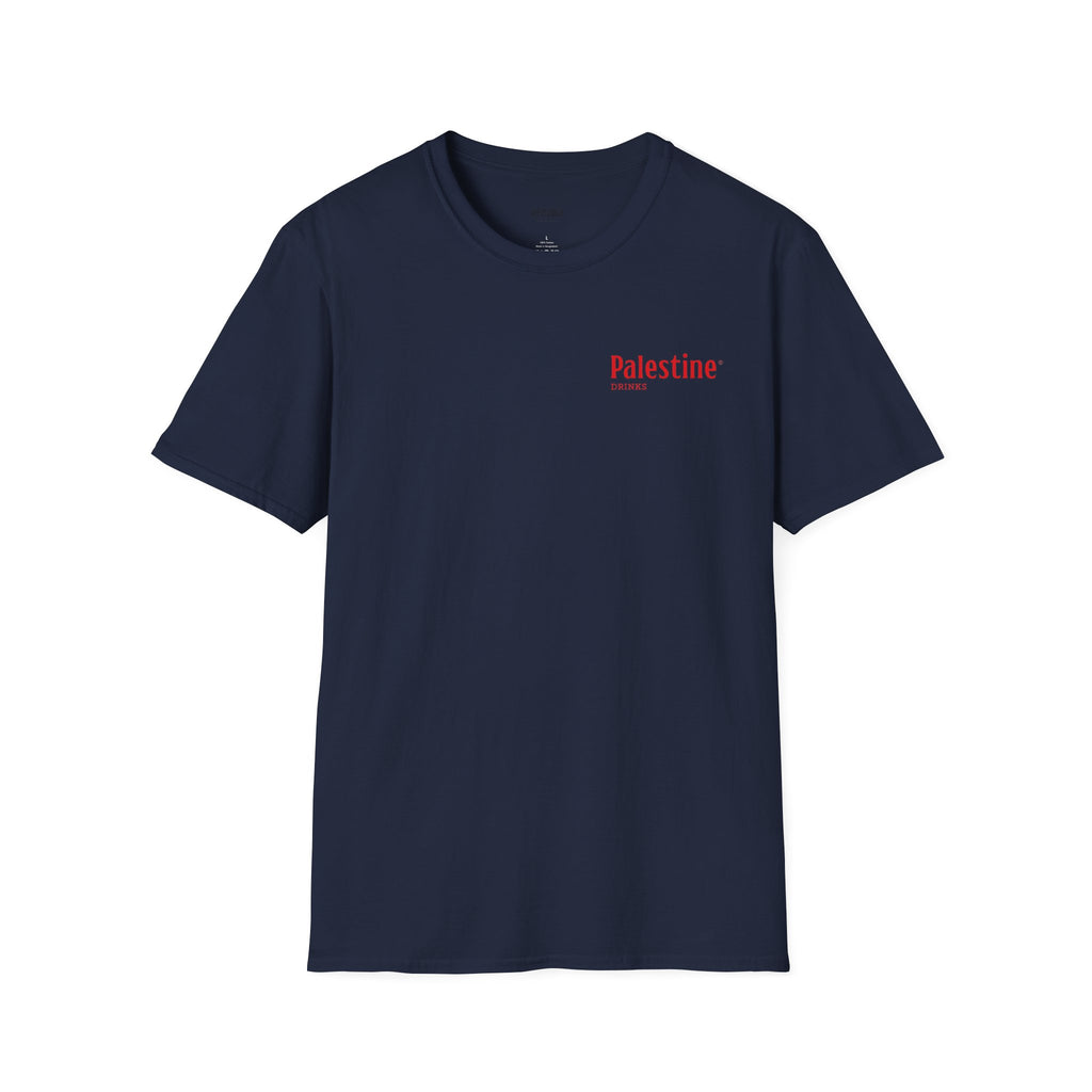 T-shirt Homme Palestine drinks - 100% coton