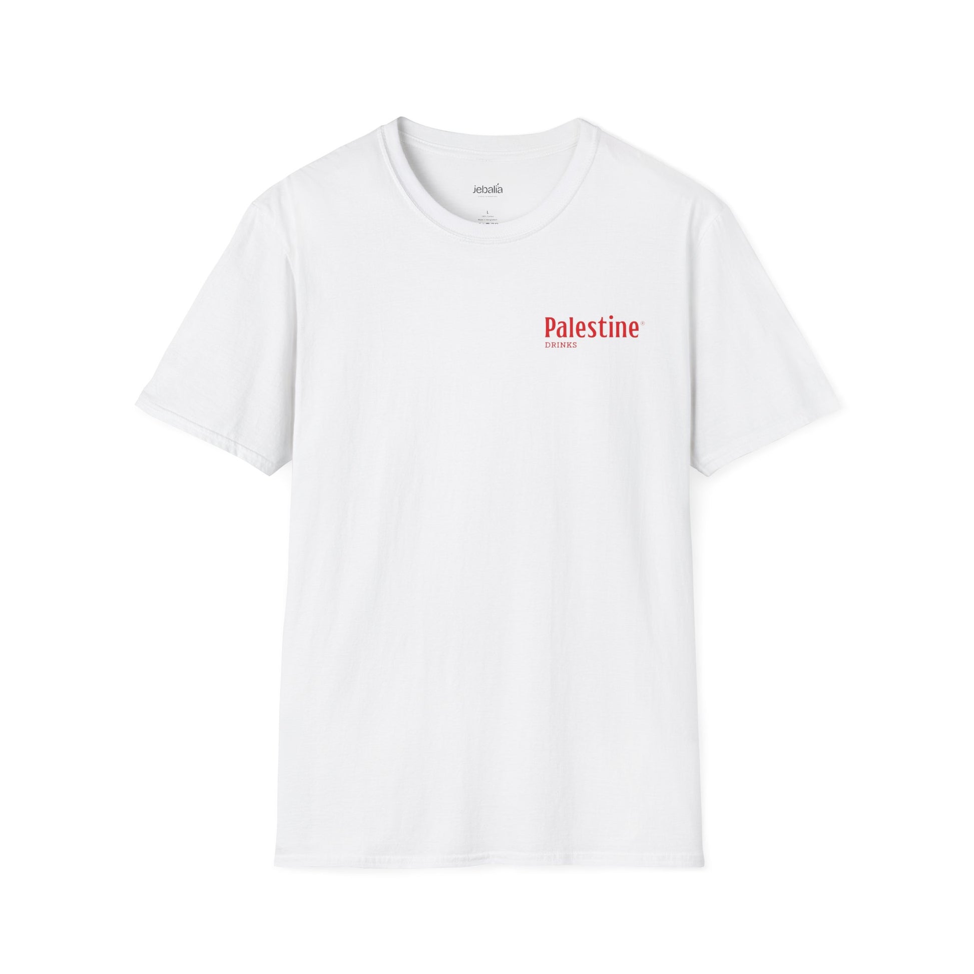 T-shirt Homme Palestine drinks - 100% coton