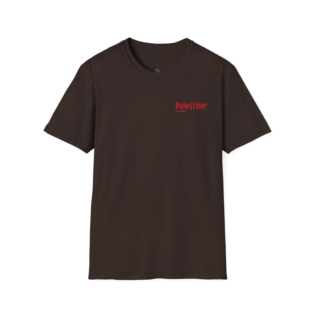 T-shirt Homme Palestine drinks - 100% coton