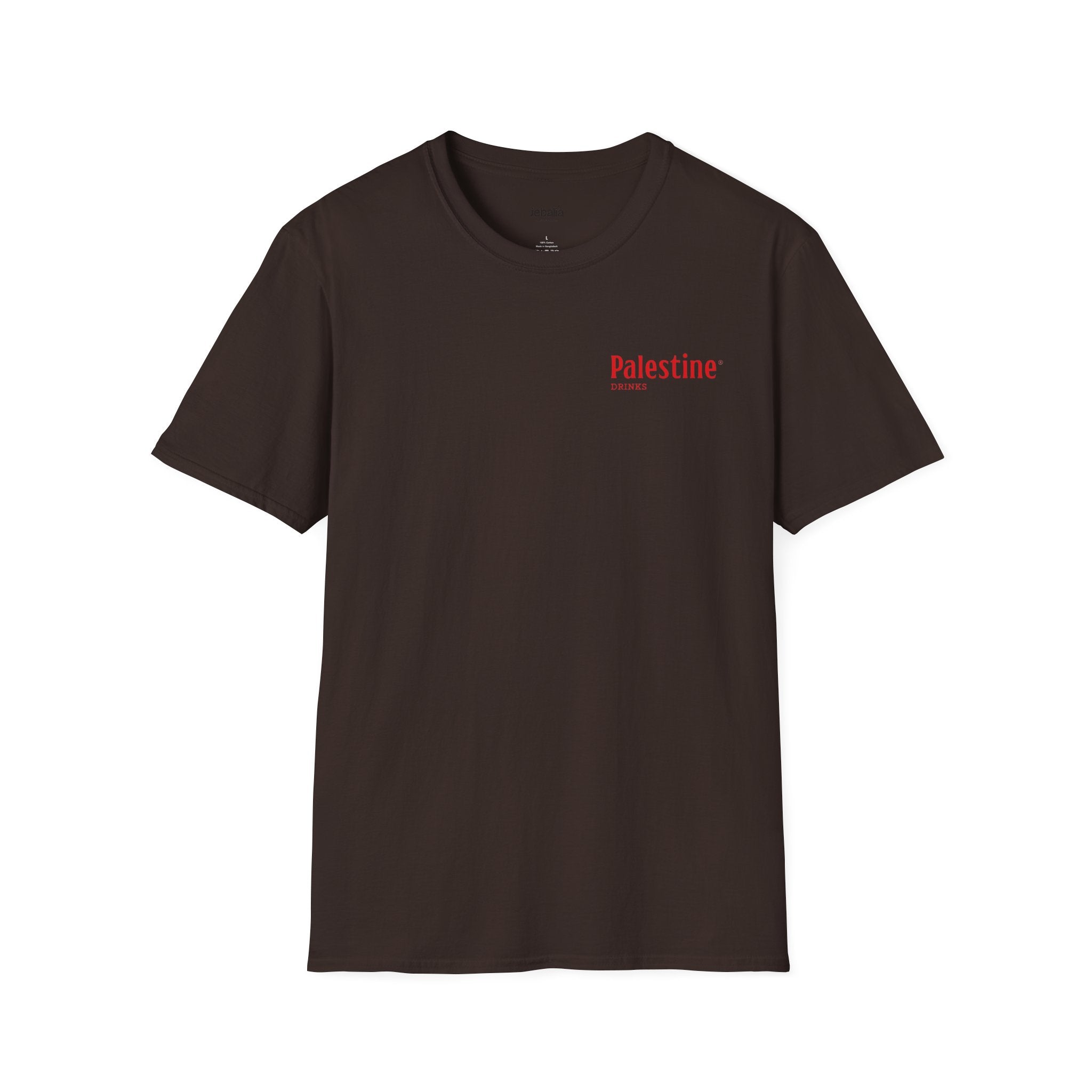T-shirt Homme Palestine drinks - 100% coton