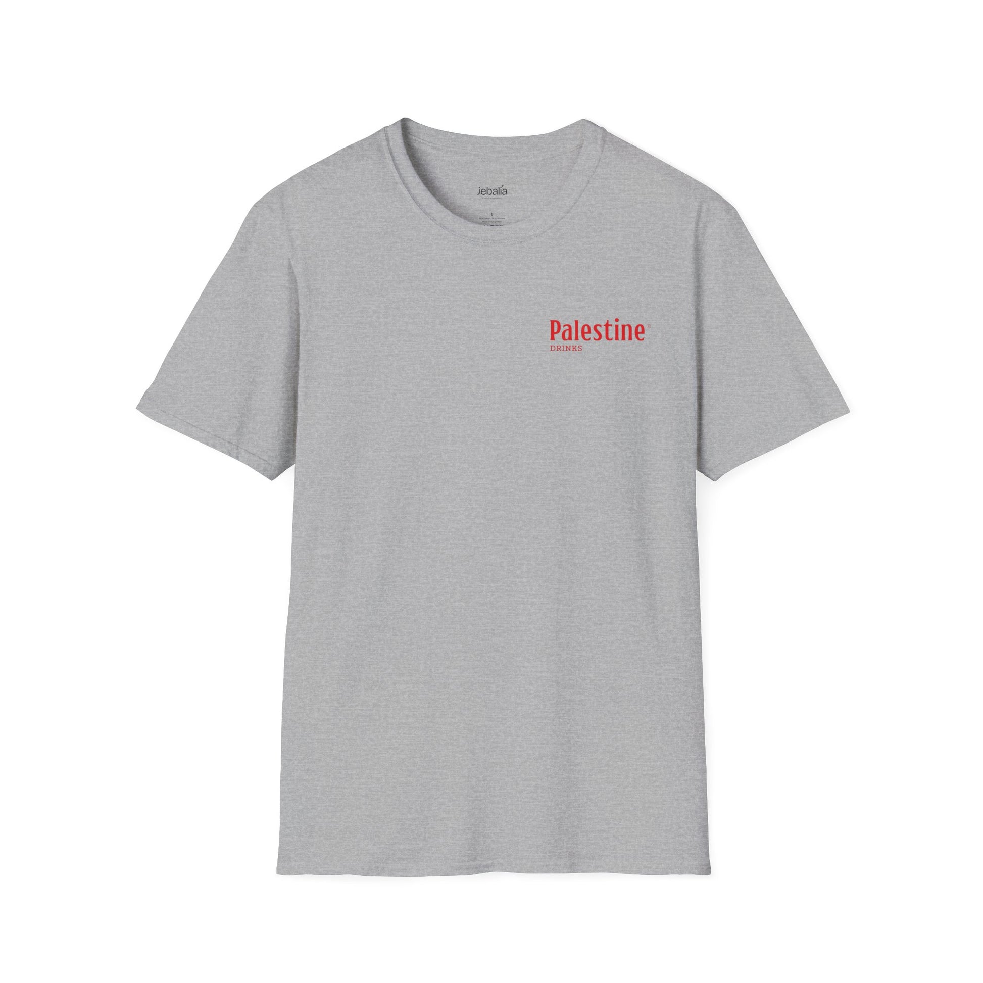 T-shirt Homme Palestine drinks - 100% coton