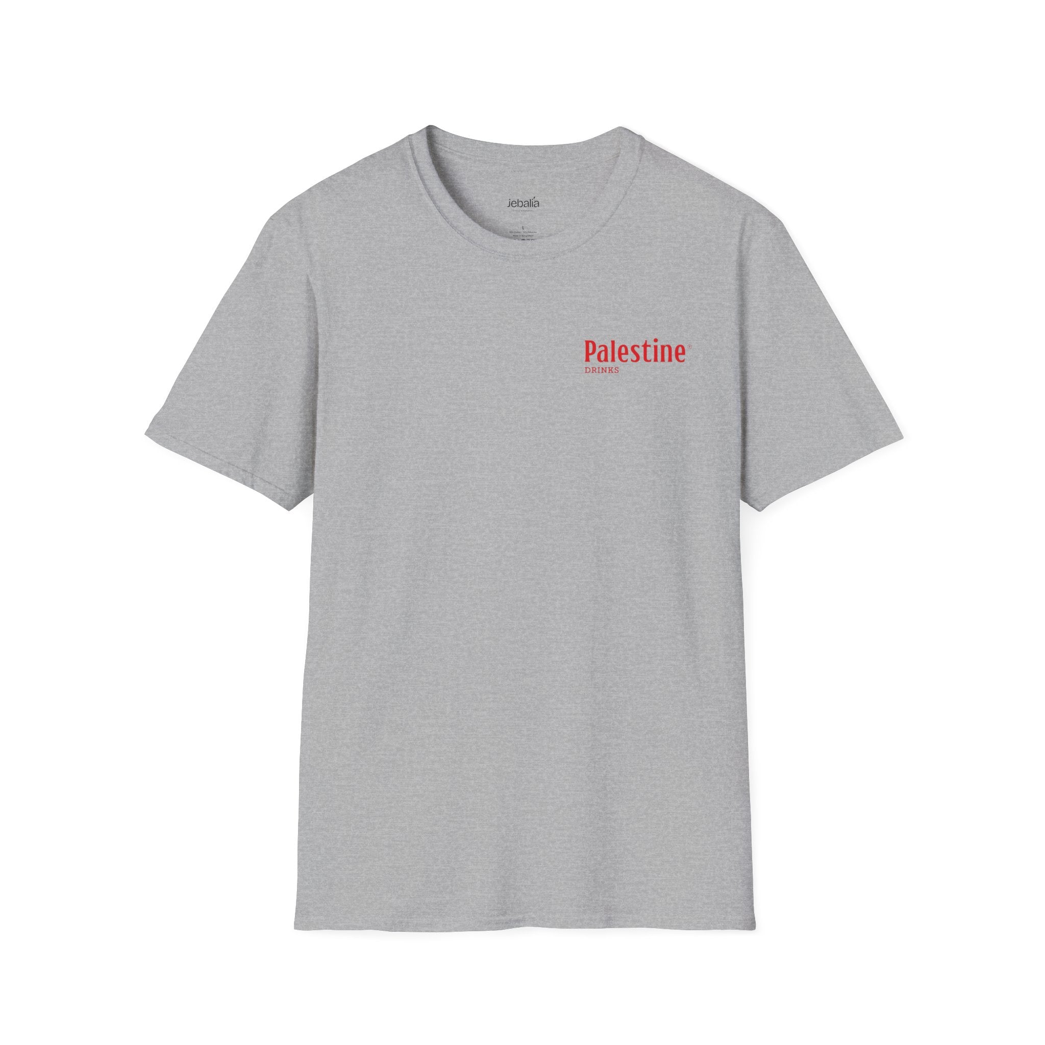 T-shirt Homme Palestine drinks - 100% coton