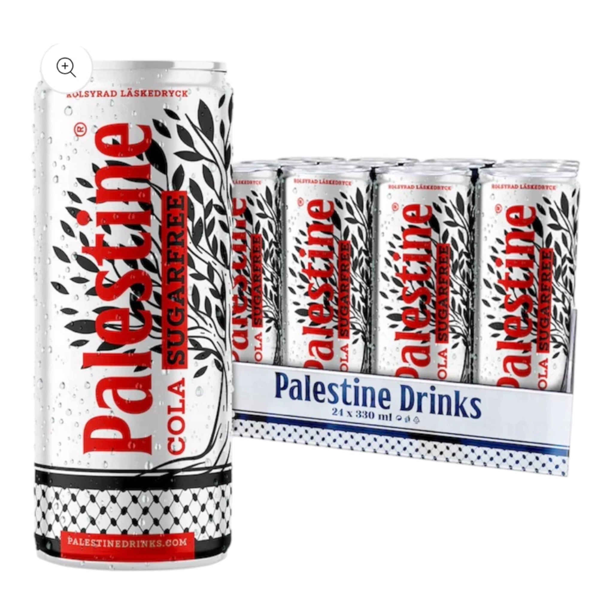 Palestine cola sans sucre 33cl