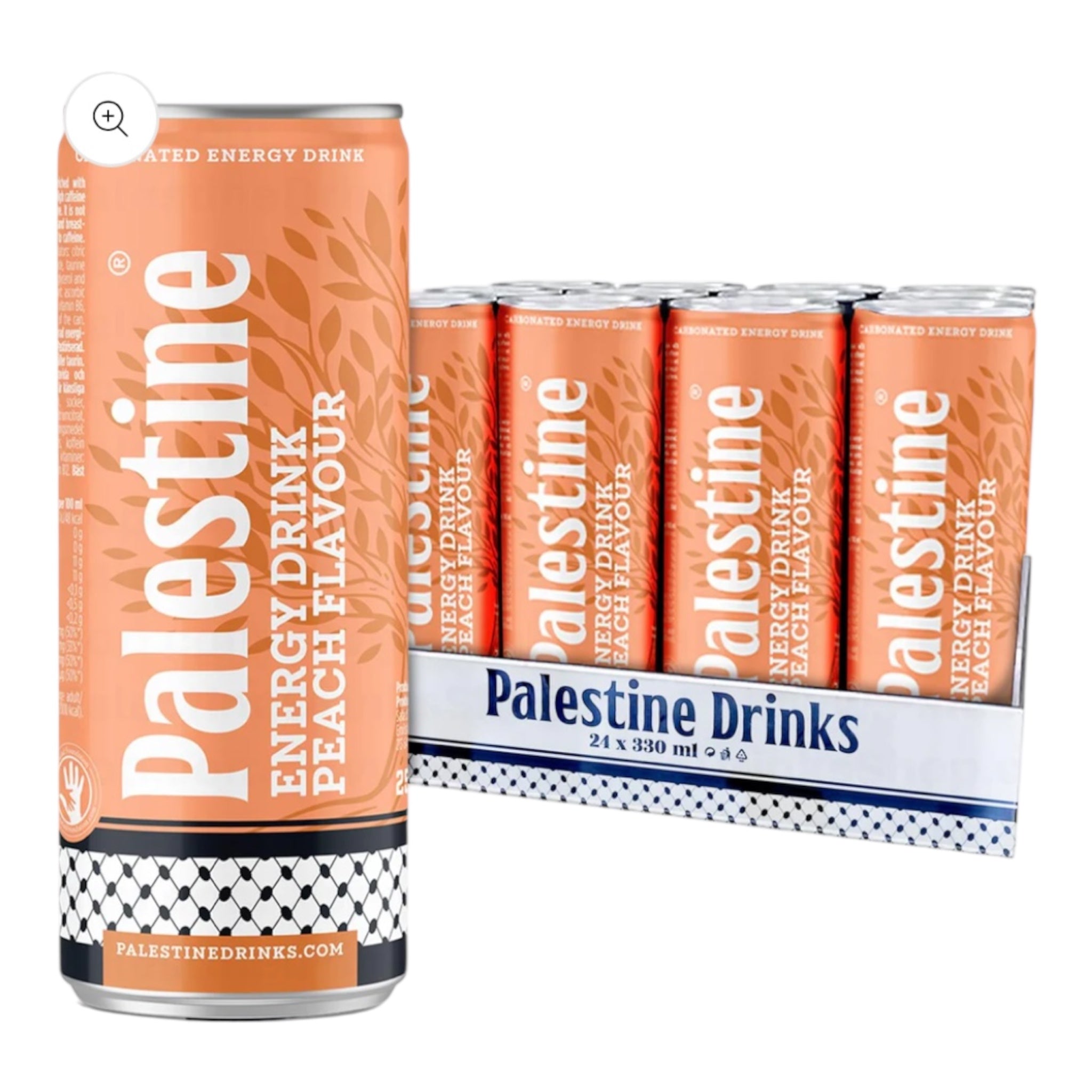 Palestine énergisant goût pêche 25cl