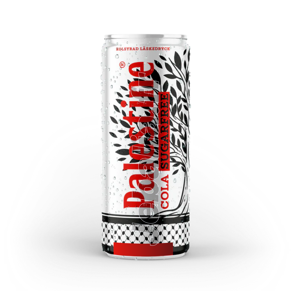 Palestine cola sans sucre 33cl